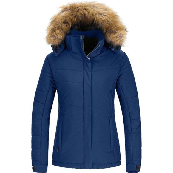 Waterproof Ski Jacket Hooded Snow Coat Snowboarding Jackets For Women